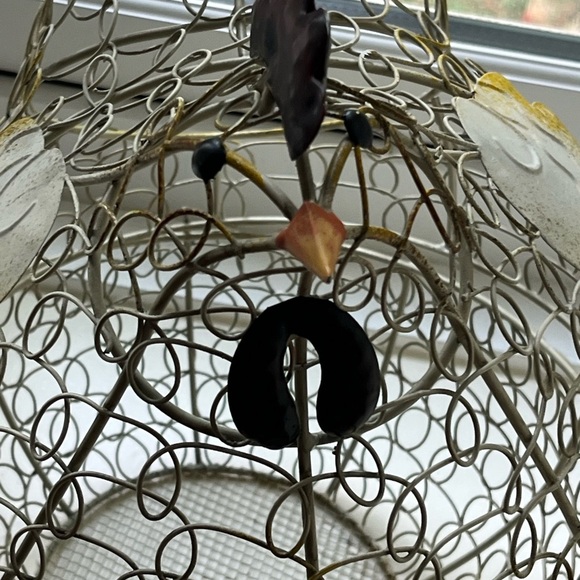 Vintage Hen Egg Basket Decorative Farmhouse Piece indoor outdoor - Picture 5 of 8